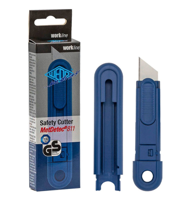 Cuttermesser Safety MetDetec blau 19,0 x 61,0 cm
