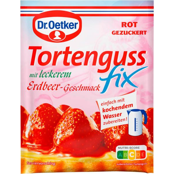 4000521003357 - DrOetker Tortenguss Erdbeer 500 g 4000521003357 50 Gramm