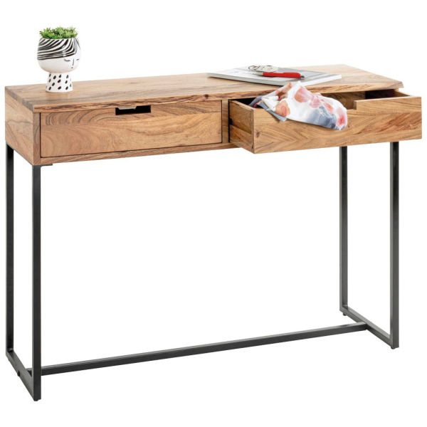4001070549662 - Konsolentisch Massivholz akazie 1000 x 350 x 800 cm 4001070549662 HAKU Möbel 4001070549662 - Konsolentisch Massivholz akazie 1000 x 350 x 800 cm 4001070549662 HAKU Möbel