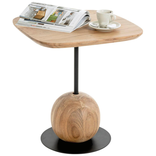 4001070549709 - Beistelltisch Massivholz akazie 450 x 450 x 500 cm 4001070549709 HAKU Möbel 4001070549709 - Beistelltisch Massivholz akazie 450 x 450 x 500 cm 4001070549709 HAKU Möbel