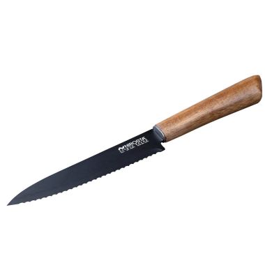 Küchenmesser  Flow Fair schwarz, Klinge: 13,5 cm