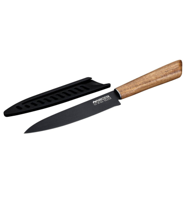 Küchenmesser  Flow Fair schwarz, Klinge: 13,5 cm