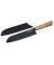 Santokumesser Flow Fair schwarz, Klinge: 18,0 cm