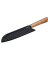 Santokumesser Flow Fair schwarz, Klinge: 18,0 cm
