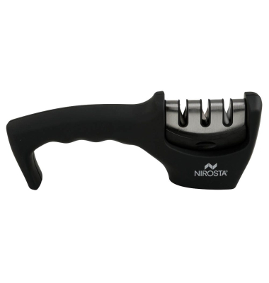 Messerschärfer Quick-Sharp schwarz, silber