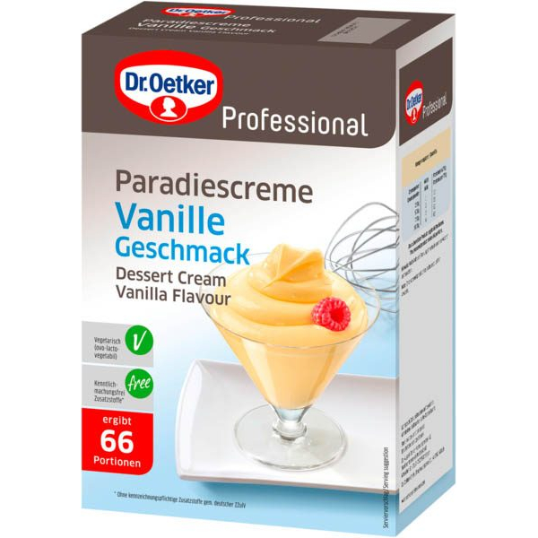 4008241461204 - DrOetker Paradiescreme Vanille 10 kg 4008241461204 Dr Oetker 4008241461204 - DrOetker Paradiescreme Vanille 10 kg 4008241461204 Dr Oetker