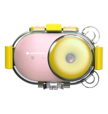 Realikids Cam Waterproof Kinderkamera rosa 16,0 Megapixel