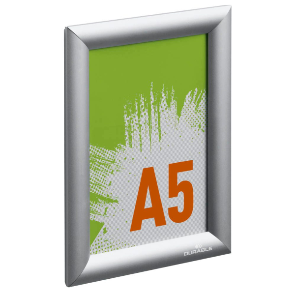 4005546741277 - Plakat-Klapprahmen 479523 silber A5 Aluminiumrahmen 4005546741277 Durable 4005546741277 - Plakat-Klapprahmen 479523 silber A5 Aluminiumrahmen 4005546741277 Durable