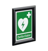 Plakat-Klapprahmen DURAPRINT, 479501, schwarz, A5, Aluminiumrahmen