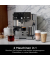Espressomaschine Luxe Caf&eacute; Essential 2in1 ES501EU, silber/schwarz, 1650 Watt, 1 Tasse pro Br&uuml;hvorgang