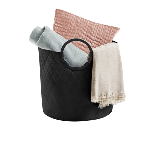 4012013734670 - Wäschekorb loophome S schwarz 4012013734670 Reisenthel