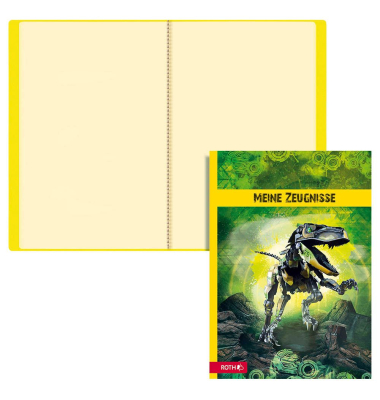 Zeugnismappe 89309, robo-Rex