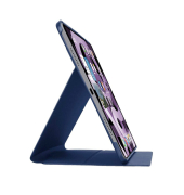 Book Pro Tablet-Hülle für Apple iPad Air 4. Gen (2020), iPad Air 5. Gen (2022), iPad Air 11 (M2), iPad Air 11 (M3) blau