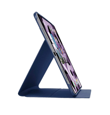 Book Pro Tablet-Hülle für Apple iPad Air 4. Gen (2020), iPad Air 5. Gen (2022), iPad Air 11 (M2), iPad Air 11 (M3) blau