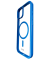Mag Frame Handy-Cover für Apple iPhone 15 transparent, blau