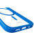 Mag Frame Handy-Cover für Apple iPhone 15 transparent, blau
