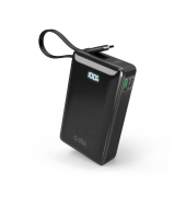 LCD Powerbank 20.000 mAh schwarz