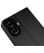 Wallet Smooth Handyhülle für Apple iPhone 16 schwarz