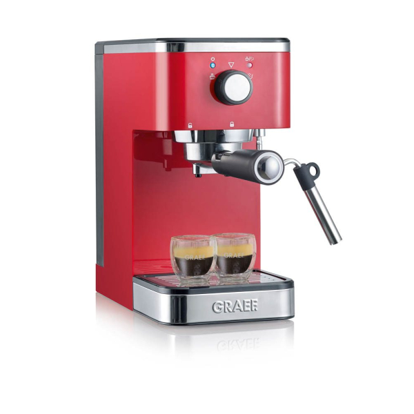 4001627018399 - 0 GRAEF Siebträger-Espressomaschine Salita ES 403 rot 4001627018399 - 0 GRAEF Siebträger-Espressomaschine Salita ES 403 rot