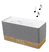 UR630WE Radiowecker grau