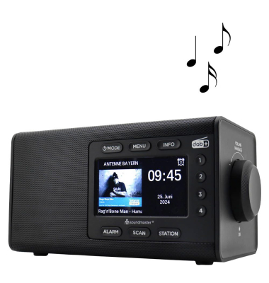 DAB900SW DAB+ Empfänger schwarz