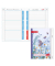 Hausaufgabenheft 89514 für clevere Faule, Hausaufgaben / liniert, A5, blau, 52 Blatt / 104 Seiten