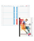 Display Hausaufgabenhefte Klasse 1 - 4, je 10 hefte pro Klasse 89518 für clevere Faule, Hausaufgaben / liniert, A5, bunt, 52 Bla