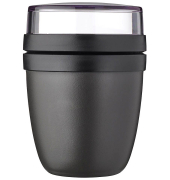 Speisebehälter Ellipse mini nordic black