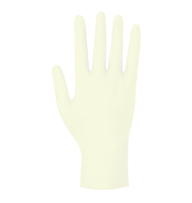 Einweghandschuhe, Latex, beige