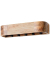 Wandgarderobe 54968 akazie Holz 5 Haken 60,0 x 13,0 cm