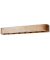 Wandgarderobe 54969 akazie Holz 7 Haken 100,0 x 13,0 cm