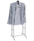 Herrendiener 55103 grau Metall 48,0 x 107,0 cm