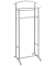 Herrendiener 55103 grau Metall 48,0 x 107,0 cm
