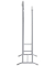Herrendiener 55103 grau Metall 48,0 x 107,0 cm
