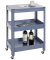Servierwagen blau 50,0 x 32,0 x 75,0 cm