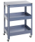 Servierwagen blau 50,0 x 32,0 x 75,0 cm