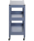 Servierwagen blau 50,0 x 32,0 x 75,0 cm