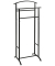 Herrendiener 55503 schwarz Metall 48,0 x 107,0 cm