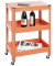 Servierwagen orange 50,0 x 32,0 x 75,0 cm