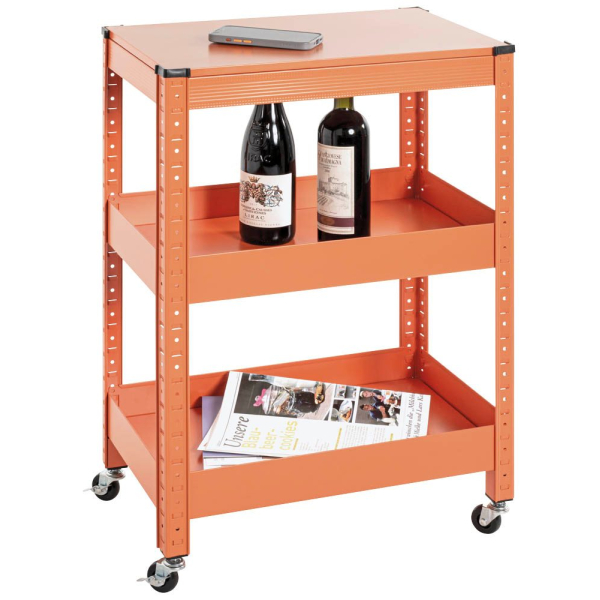 4001070556189 - Servierwagen orange 500 x 320 x 750 cm 4001070556189 HAKU Möbel 4001070556189 - Servierwagen orange 500 x 320 x 750 cm 4001070556189 HAKU Möbel