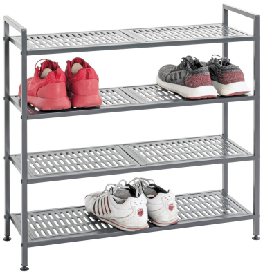 Schuhregal anthrazit 73,0 x 25,0 x 72,0 cm