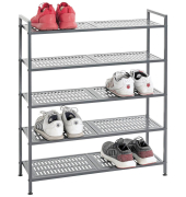 Schuhregal anthrazit 73,0 x 25,0 x 90,0 cm