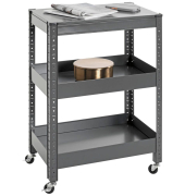 Servierwagen grau 50,0 x 32,0 x 75,0 cm