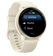 Vivoactive 5 Smartwatch bone, lunargold