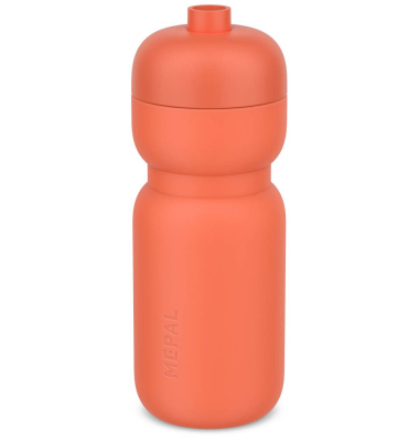 Trinkflasche Squezze Sport peach orange 0,6 l