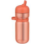 Trinkflasche Flip Sport peach orange 0,6 l