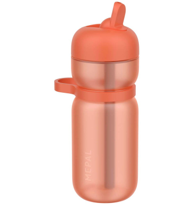 Trinkflasche Flip Sport peach orange 0,6 l