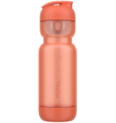 Trinkflasche Shake Sport peach orange 0,8 l