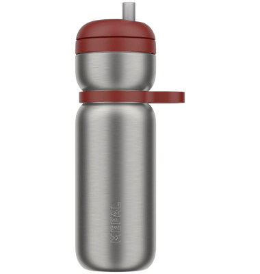 Isolier-Trinkflasche Twist Sport mountain red 0,6 l