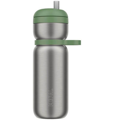 Isolier-Trinkflasche Twist Sport moos green 0,6 l